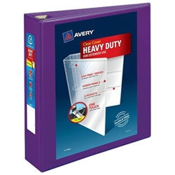 Avery Heavy-Duty Clear Cover Binder (79777)
