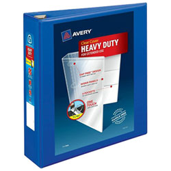 Avery 2" Heavy-Duty One-Touch EZD Ring Clear Cover Binder