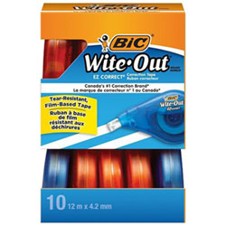 BIC Wite-Out EZ Correct Correction Tape - 10 Pack
