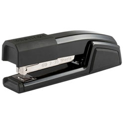 Bostitch Epic Antimicrobial Office Stapler - Full Strip - 1/4" Staple Size - Black
