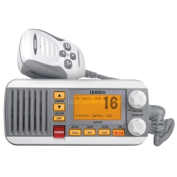 UNIDEN Um435 Fixed Mount Vhf Radio - In White