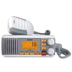 UNIDEN Um385 Fixed Mount Vhf Radio - In White