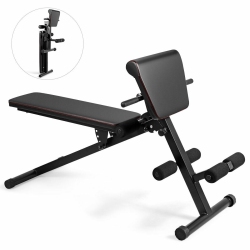 GYMAX Multi-Functional Adjustable Weight Bench Strength Workout Full Body Exercise