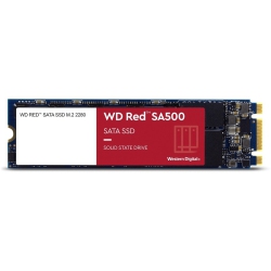 WESTERN DIGITAL Sa500 Nas SATA SSD, 500GB Wds500G1R0B In Red