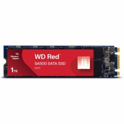 WESTERN DIGITAL Wds100T1R0B Sa500 Nas SATA SSD, 1Tb (Wds100T1R0B) In Red