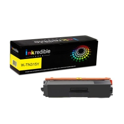 INKREDIBLE TONER Brother Tn315Y Compatible Toner Cartridge High Yield - - 1/pack In Yellow