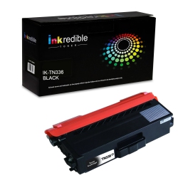 INKREDIBLE TONER Brother Tn336Bk Compatible Toner Cartridge High Yield - - 1/pack In Black