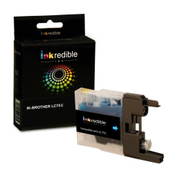 INKREDIBLE INK Brother Lc75C Compatible Ink Cartridge High Yield - - 1/pack In Cyan