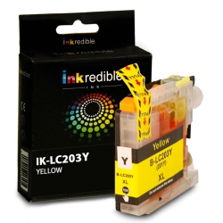 INKREDIBLE INK Brother Lc203Y Compatible Ink Cartridge High Yield - - 1/pack In Yellow