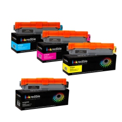 INKREDIBLE TONER Brother Tn221Bk Tn225 C/y/m Compatible Toner Cartridge Combo - - 4/pack