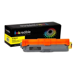 INKREDIBLE TONER Brother Tn221Y Tn225Y Compatible Toner Cartridge High Yield - - 1/pack In Yellow