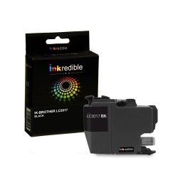 INKREDIBLE INK Brother Lc3017Bk Compatible Ink Cartridge High Yield - - 1/pack In Black