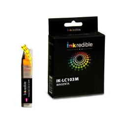INKREDIBLE INK Brother Lc103M Compatible Ink Cartridge High Yield - - 1/pack In Magenta