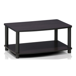 FURINNO Turn-N-Tube Wood Elevated Tv Stand for Tv Up to 25" In Walnut