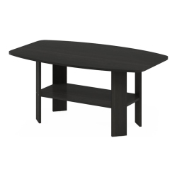 FURINNO Contemporary Engineered Wood Simple Design Coffee Table In Espresso