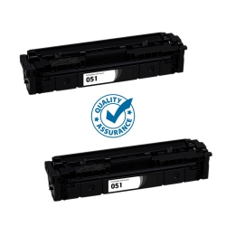 PRINTER PRO 2 Pack Canon 051/canon-051 Compatible Canon051 Toner Cartridge-Canon Printer Imageclass Mf264Mf267/lbp162 In Black
