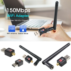 PIX LINK Mini USB Wifi Adapter 150Mbps Wireless N/g/b Network LAN Card With Antenna