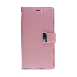 GOOSPERY Iphone 11 Pro Max Rich Diary Case In Baby Pink