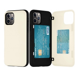 GOOSPERY Iphone 11 Pro Max Magnetic Door Bumper In White