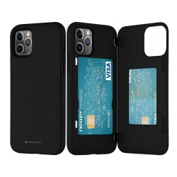 GOOSPERY Iphone 11 Pro Magnetic Door Bumper In Black