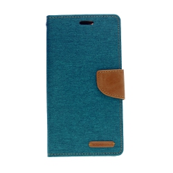GOOSPERY Iphone 11 Pro Max Canvas Diary Case In Green