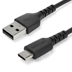 STARTECH 1 M / 3.3Ft. USB 2.0 to USB C Cable – – Aramid Fiber In Black