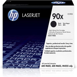 HP 90X (Ce390X) High Yield Original Laserjet Toner Cartridge In Black