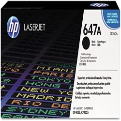 HP 647A (Ce260A) Original Laserjet Toner Cartridge In Black