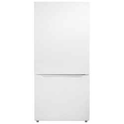Insignia 30" 18.6 Cu. Ft. Bottom Freezer Refrigerator (NS-RBM18WH0-C) - Open Box - Perfect Condition