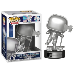FUNKO Pop Icons 3.75 Inch Action Figure Mtv - Mtv Moon Person #18