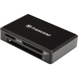 TRANSCEND Ts-Rdf9K2 Uhs-Ii Multiple Card Reader, Ports for Compactflash Cards, Sd And Microsd, USB 3.1 In Black