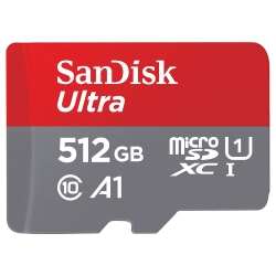 SANDISK Ultra 512GB Microsdxc Uhs-I Micro Sd Card Sdsquar-512G