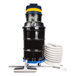 JOHNNY VAC Wet & Dry Commercial Vacuum - 2 Motors - Capacity Of 45 Gal (171 L) - With Accessories & Trolley - 30' (9 M) Power Cord