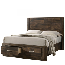 TITUS FURNITURE Olivia 78" King Storage Bed