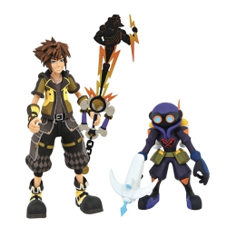 KINGDOM HEARTS 3 Select 7 Inch Action Figure Series 2 - Guardian Sora With Air Soldier