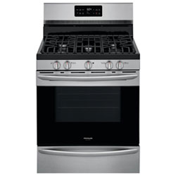 Cuisinière À Gaz Autonome Convection 5 Pi³ 30 Po Gallery De Frigidaire (Gcrg3038Af) - Inox