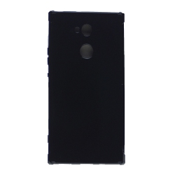 CC Sony Xa2 Ultra Edge Corner Bumper Soft Back Case In Black
