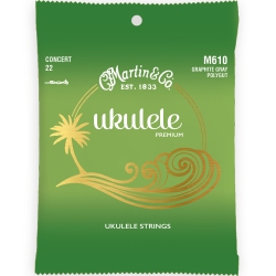MARTIN GUITARS Martin Premium Concert Ukulele Strings - Polygut