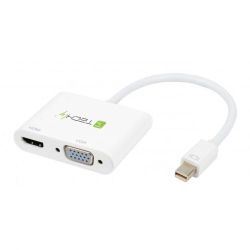 TECHLY Mini Displayport to HDMI / VGA Adapter (Iadap Mdp-)