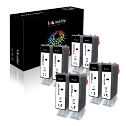 INKREDIBLE INK Canon Pgi-220Bk 2945B001 Compatible Ink Cartridge - - 8/pack In Black