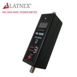 LATNEX Pm-100W 125-525 Mhz Mini Digital Vhf/uhf Power Meter & Swr Meter