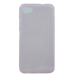 CC Alcatel A50 Tri-Layers Protective Glitter Case In Pink
