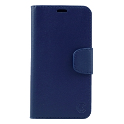CC Wallet With Card Holder, Flip Case With Kickstand for Alcatel U50 In Navy Blue