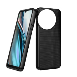 CC Topsave Dual Layer Honeycomb Design Heavy Duty Protection, Slim Fit Lightweight Rugged Shockproof Case for Tcl 60 Xe Nxtpaper 5G 6.78" In Black