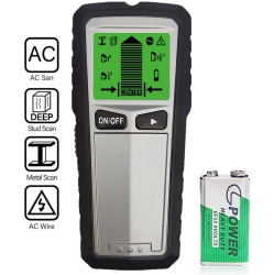 STANZ Stud Finder - 4 In 1 Electronic Sensor Detector Wall Scanner Beam Finders With Lcd Display for Wood Ac Wire Metal Studs Joist