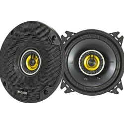 KICKER 46Csc44 4" Cs Series 2-Way Coaxial Speakers (Pair)