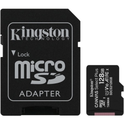 KINGSTON Sdcs2 Canvas Select Plus Microsd Card With Android A1 Performance Class (Sdcs2/128GB)