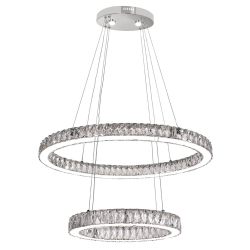 CWI LIGHTING CANADA Florence Led Chandelier With Chrome Finish
