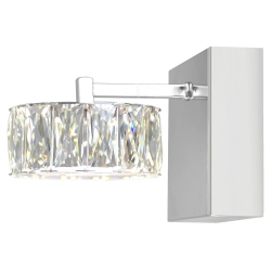 CWI LIGHTING CANADA Milan Led Bathroom Sconce With Chrome Finish
