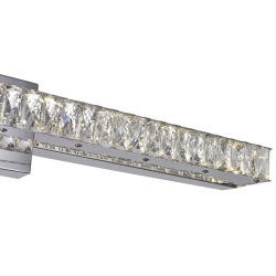CWI LIGHTING CANADA Milan Led Vanity Light With Chrome Finish